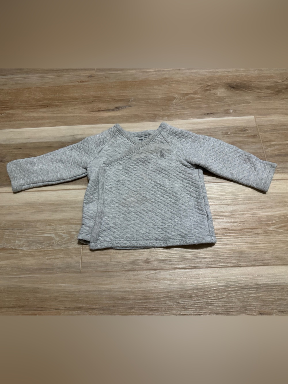 Ralph Lauren quilted long sleeve top